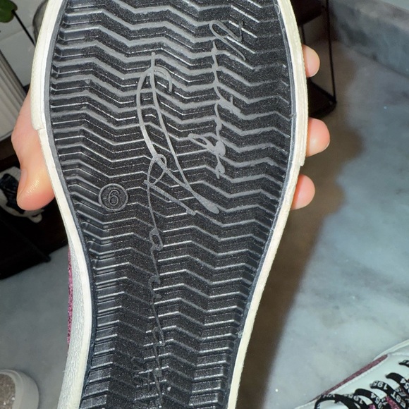 Women’s Vintage Havana Pink Glitter and cow print Shoes - Picture 2 of 4